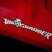 The Air-Grabber™ logo on the underside of the hood of the 2018 Dodge Challenger SRT Demon.