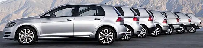 Volkswagen-Golf-siete-generaciones