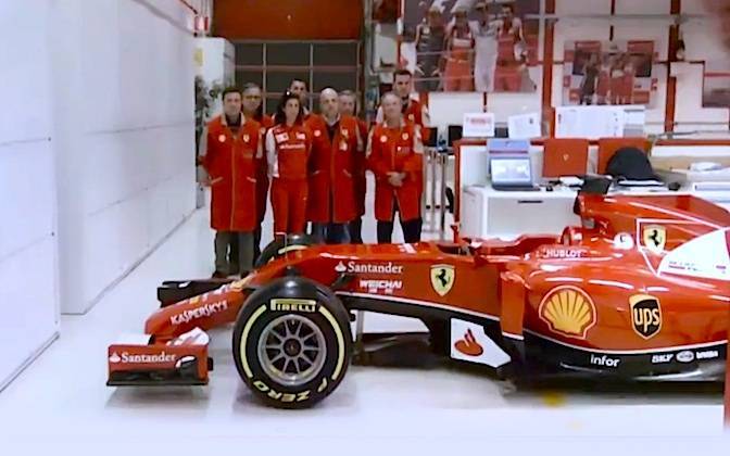 Presentacion-Ferrari-F14T-F1-2014-Video