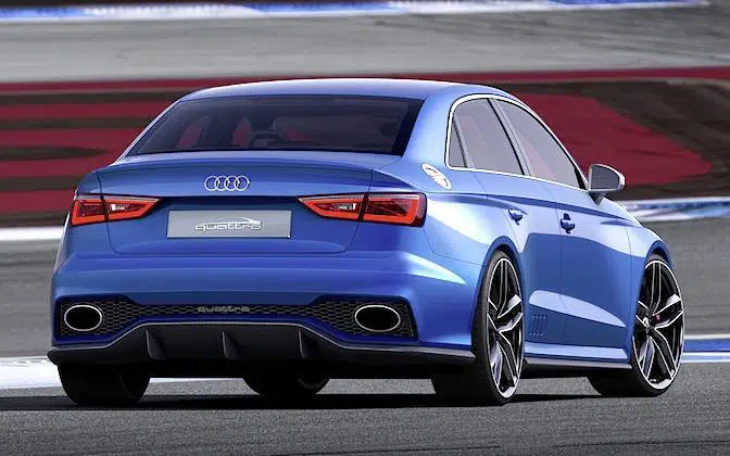 Audi A3 clubsport quattro concept