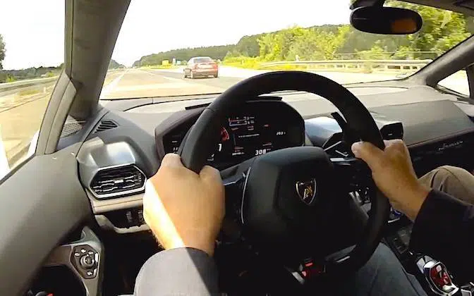 Lamborghini-Huracan-329kmh-autobahn-video