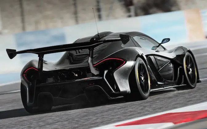 McLaren P1 GTR Hot Weather Test Bahrain Sept 2014