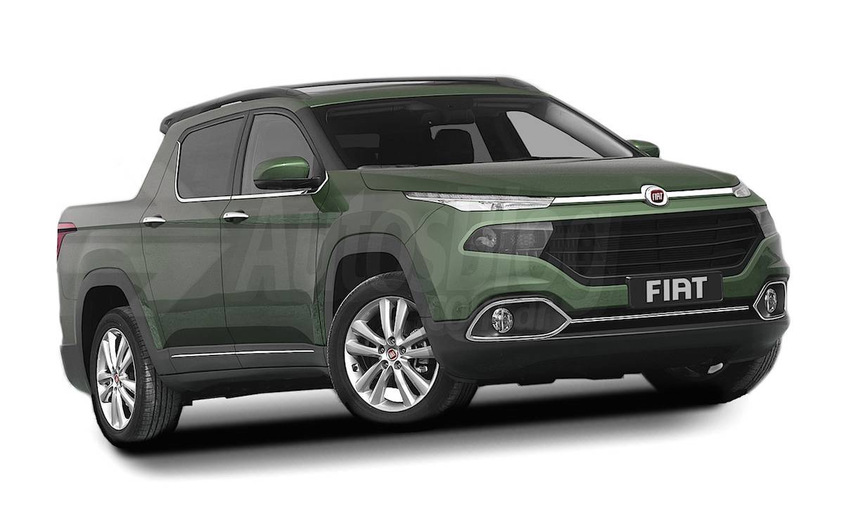 Fiat Toro. Proyección de la nueva pickup mediana de Fiat. @AutosBlog
