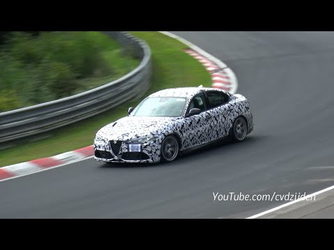 El Alfa Romeo Giulia Quadrifoglio Verde, Al Límite En El Nürburgring Nordschleife