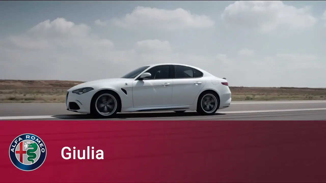 Video: Alfa Romeo Ya Tiene Comercial Televisivo Del Nuevo Giulia