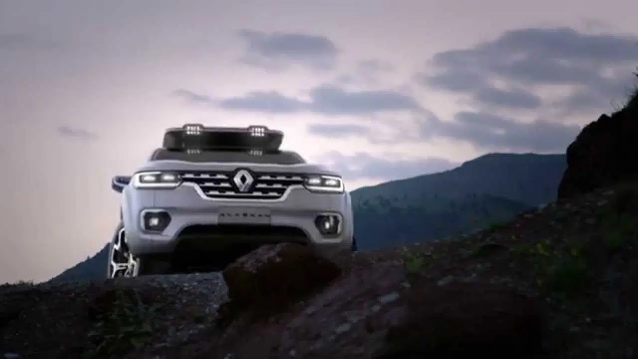 Video: El Renault Alaskan Concept Se Muestra En Acción