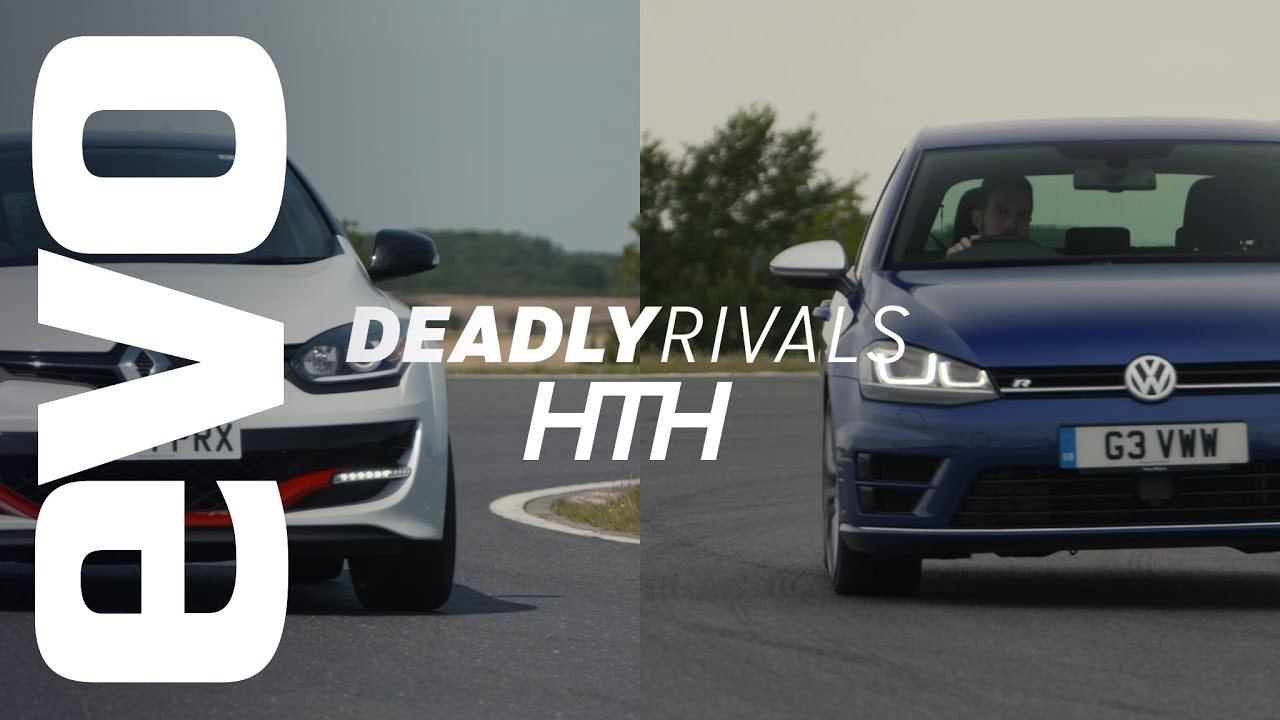 Evo Enfrenta A Los Mégane Rs 275 Trophy R Y Volkswagen Golf R [vídeo]