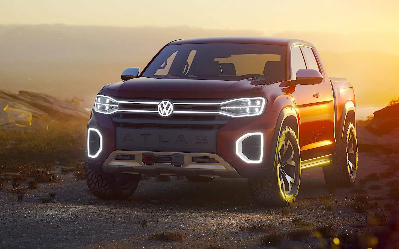 Volkswagen Atlas Tanoak Concept Volkswagen Atlas Tanoak Concept