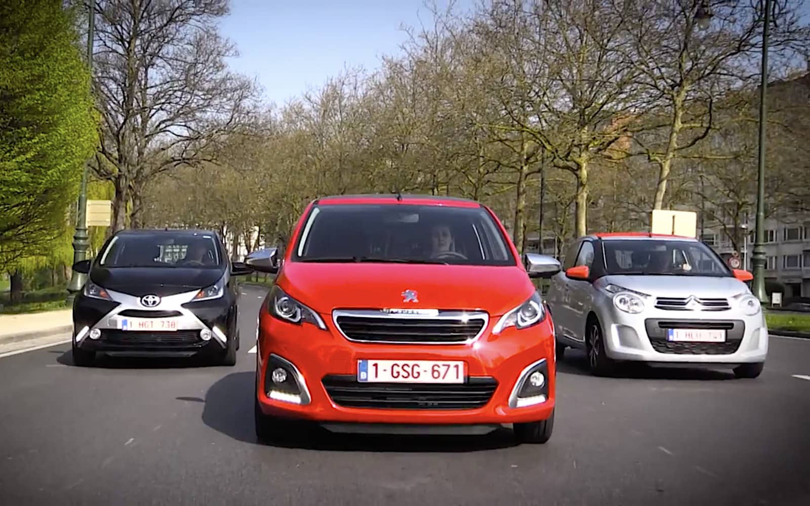 Renault Twingo Ciroen C1 Toyota Aygo