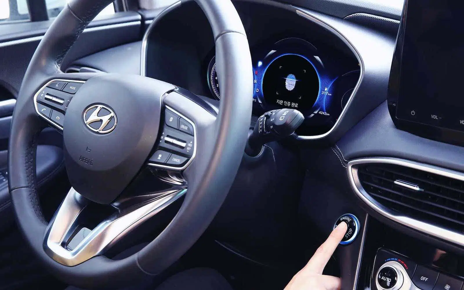 Hyundai Santa Fe Encendido Por Huella Dactilar