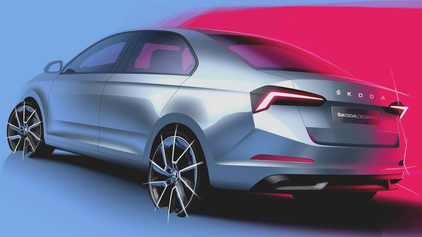 Škoda Rapid 2020 Teaser 1