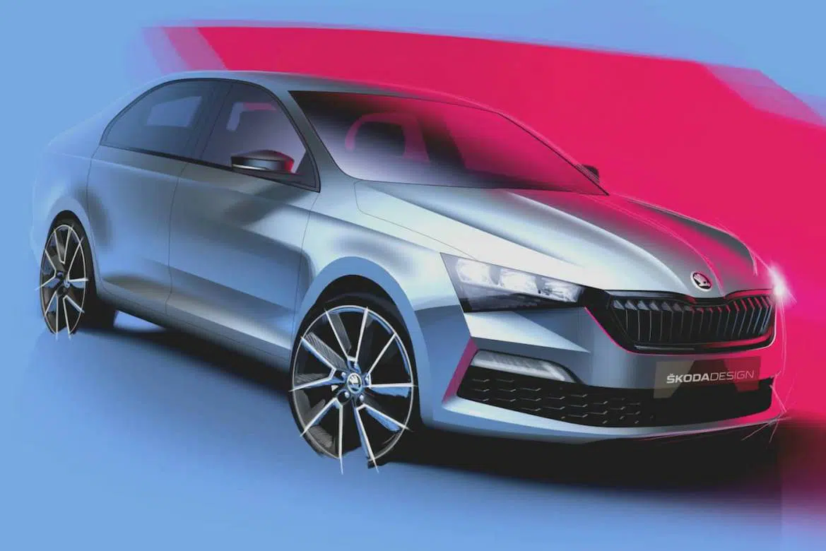 Škoda Rapid 2020 Teaser