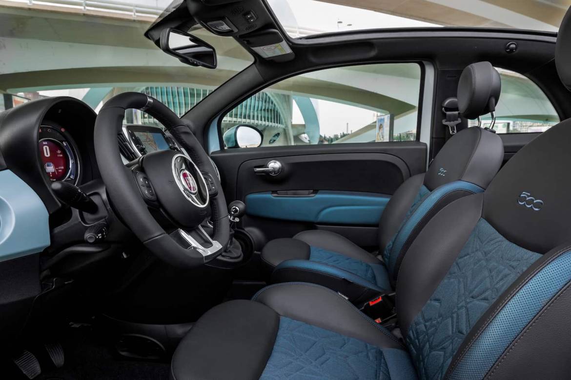 Fiat 500 Hybrid Interior