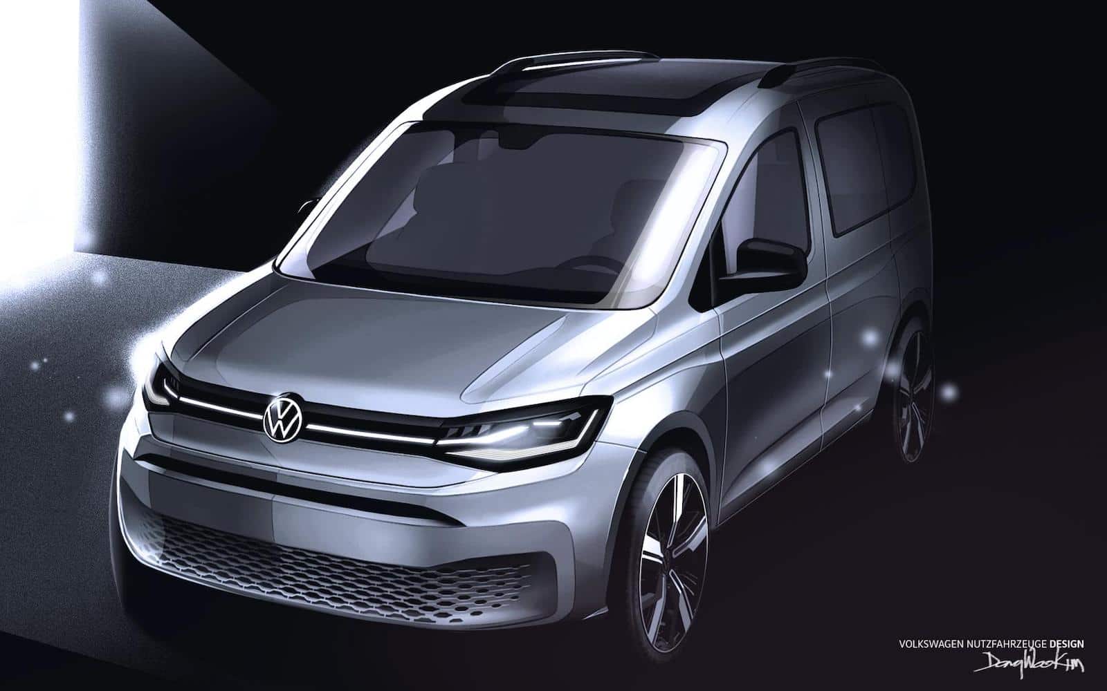 Volkswagen Caddy 2020 Boceto