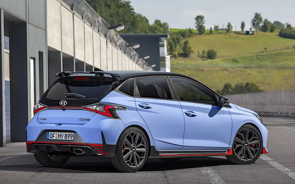 Hyundai i20 N trasera