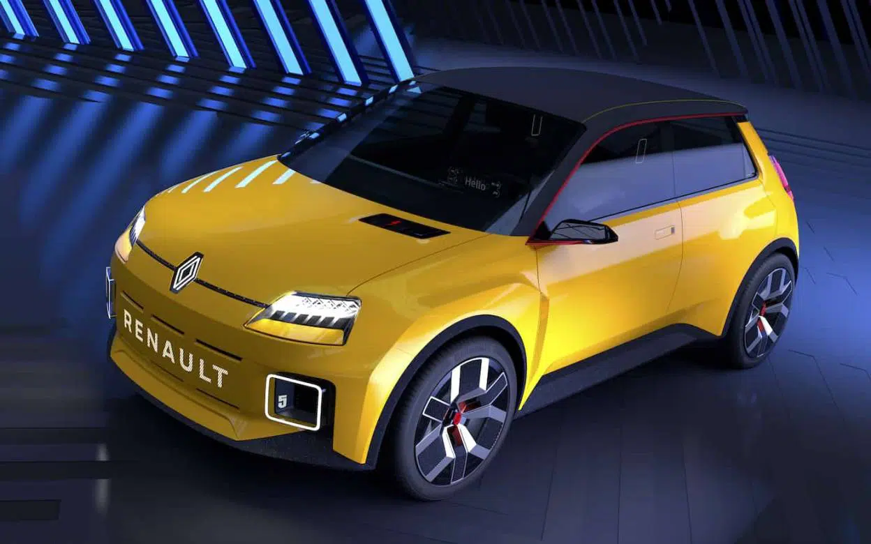 Renault 5 Prototype Eléctrico Frontal
