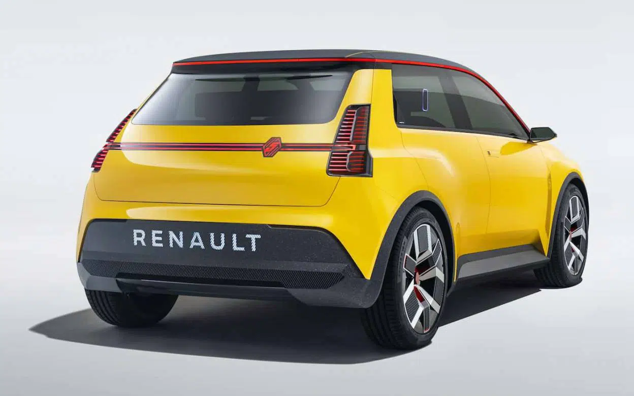 Renault 5 Prototype Eléctrico Trasera